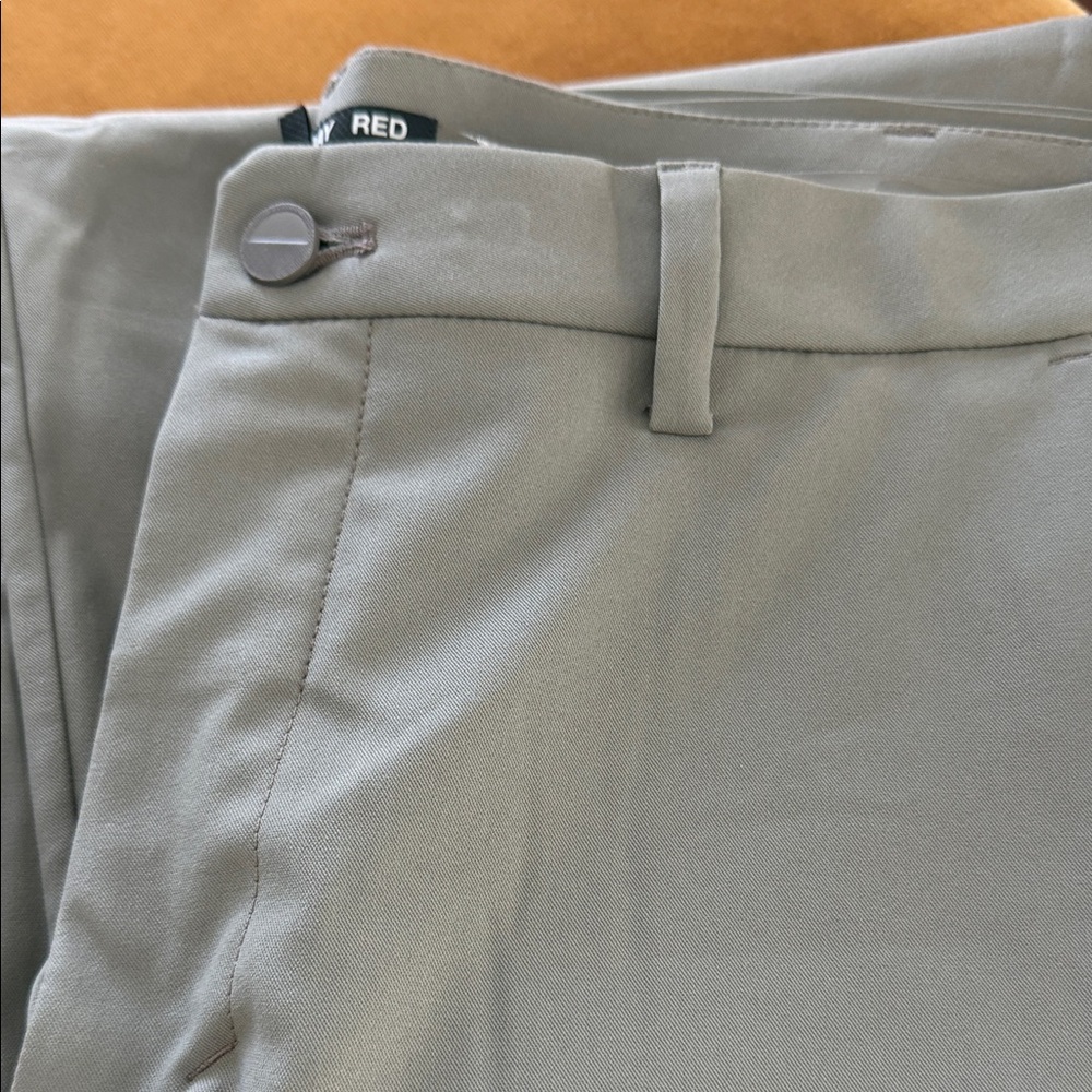 Slim Straight Tan Chinos by Theory